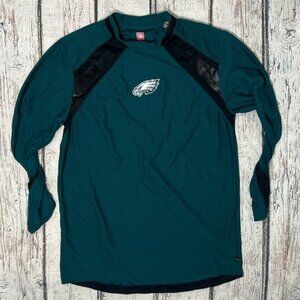 Philadelphia Eagles NFL Football Sports Athletic Long Sleeve Top Shirt